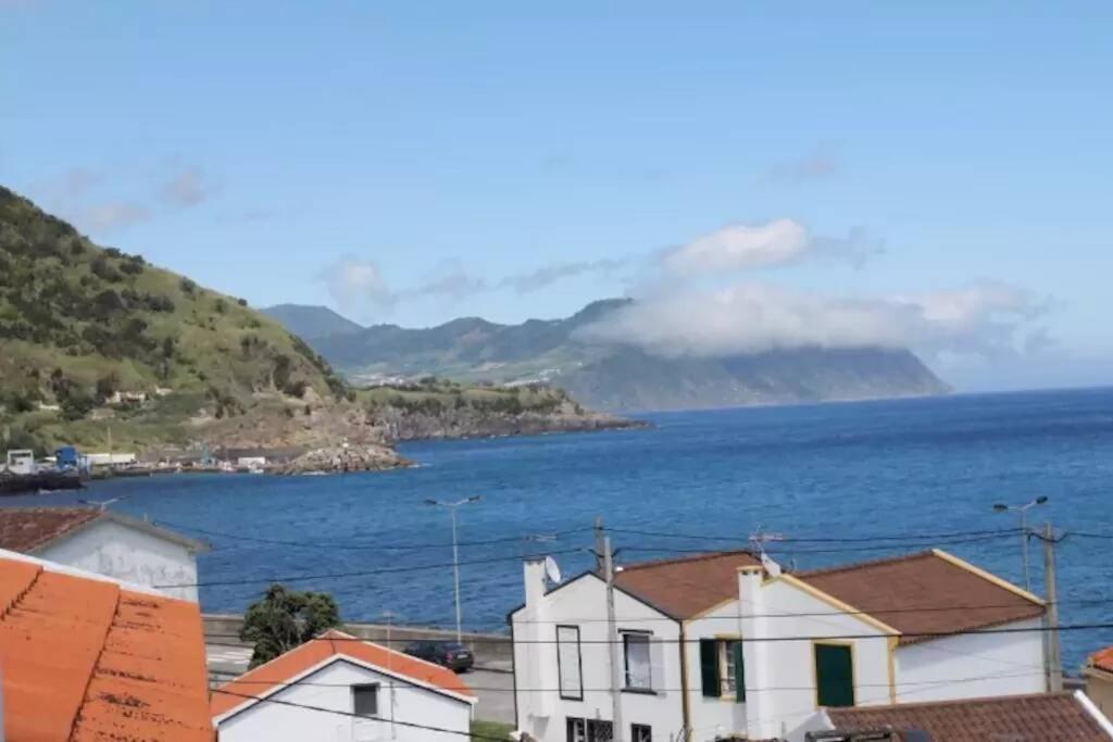 Apartamento Vista Do Mar B Ribeira Quente Kültér fotó